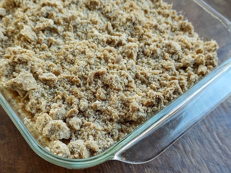 Apple Crumble - British dessert recipe