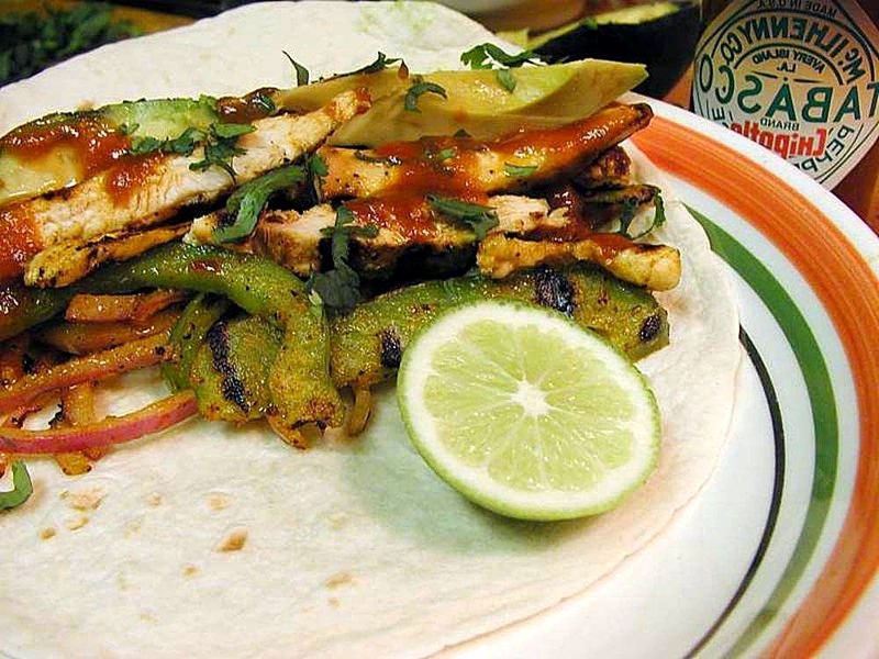 Chicken Fajitas - Mexican main