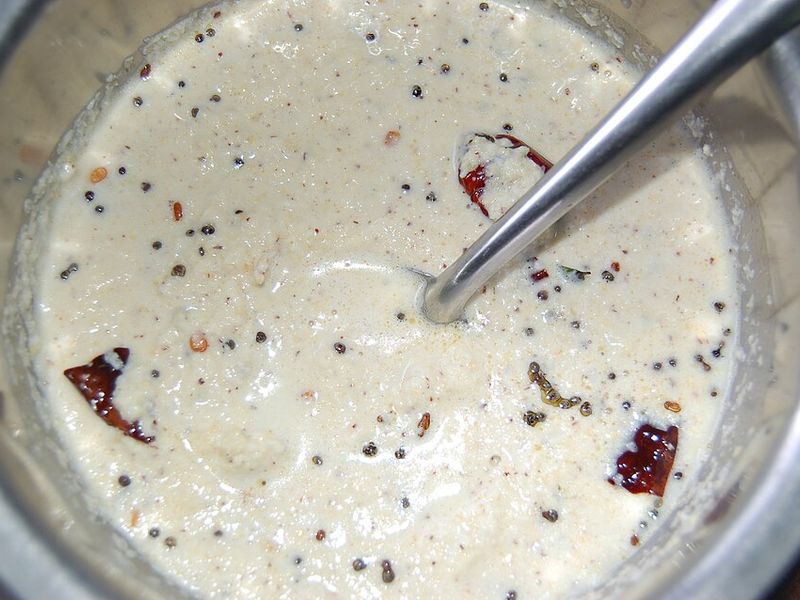 Coconut Chutney - South Indian side