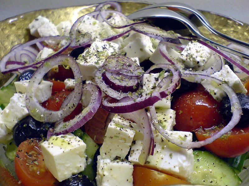 Greek Salad - Mediterranean side