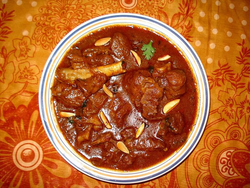 Mutton Rogan Josh - South Indian main