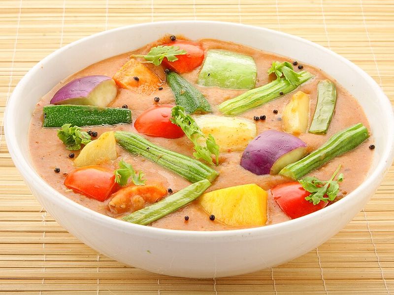 Sambar - South Indian side